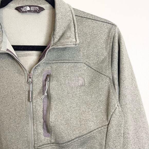 North Face Men's Green Long Sleeve Fleece Size M - Picture 3 of 7